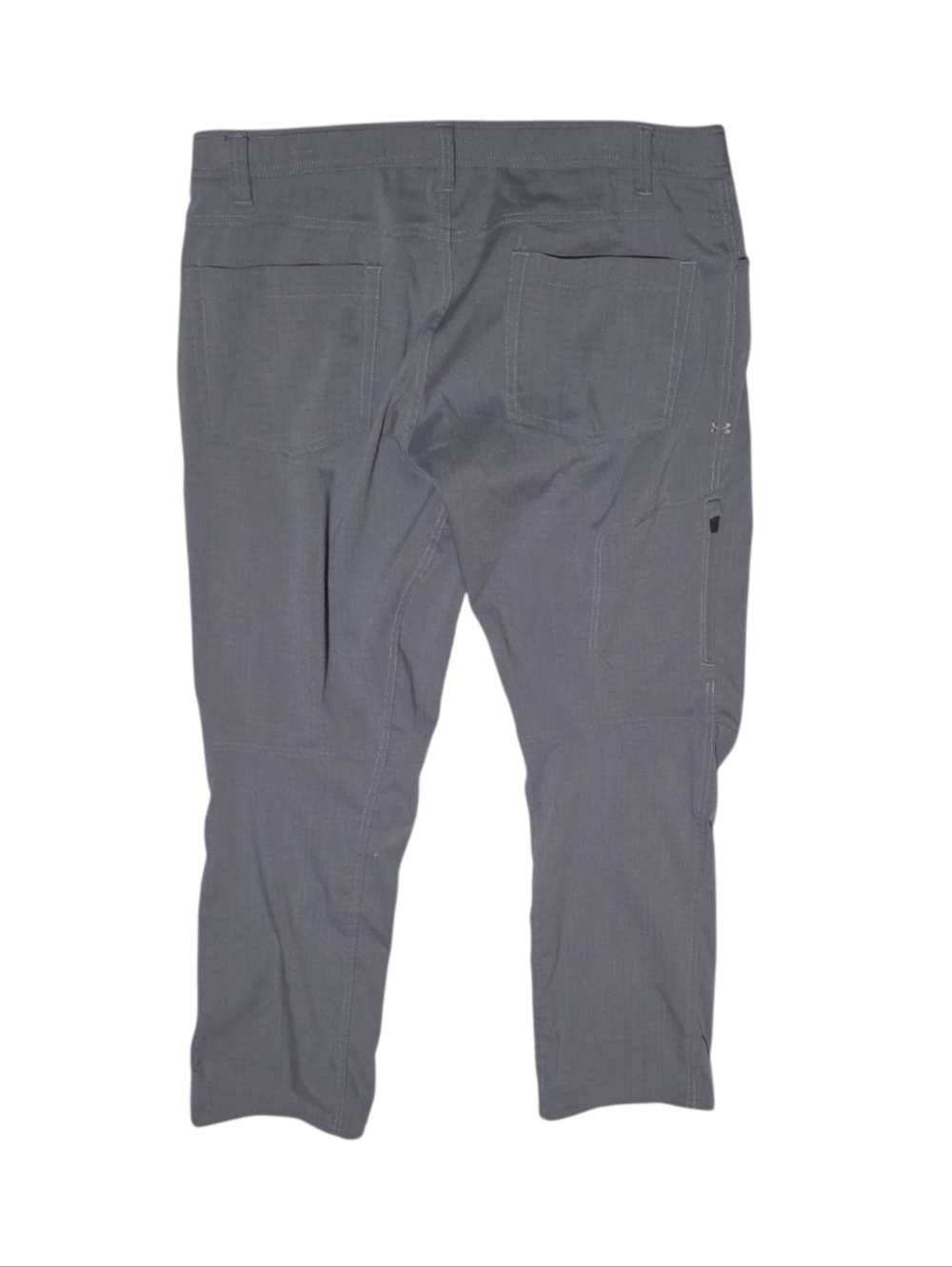 Under Armour Enduro Stretch Rip Stop Cargo Pants Gray Size 38x32 - Picture 2 of 7